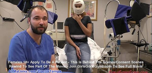  $CLOV - Taylor Ortega Get Gyno Exam Required For New Students By Doctor Tampa! Tampa University Entrance Physical At GirlsGoneGyno.com